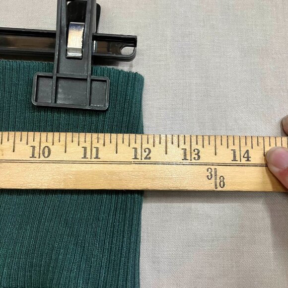 NWT All In Motion Women's Medium Green Seamless High-Rise Ribbed Leggings - Picture 11 of 12